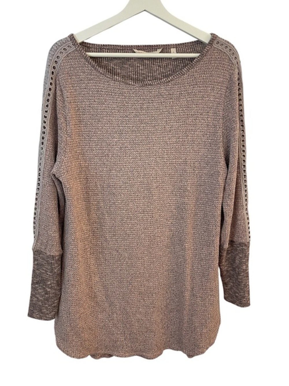 Soft Surroundings Waffle Long Sleeve Top